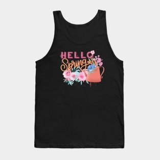 Hello spring Tank Top